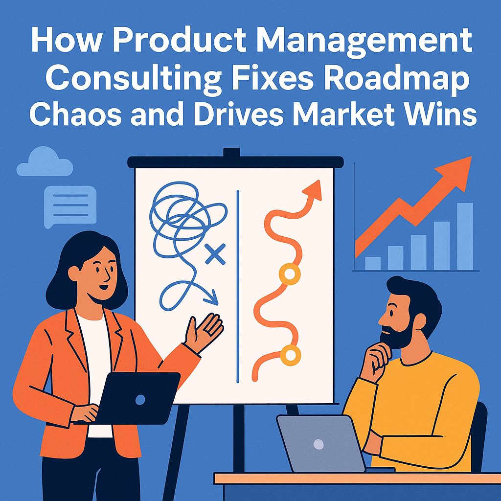 How Product Management Consulting Fixes Roadmap Chaos and Drives Market Wins