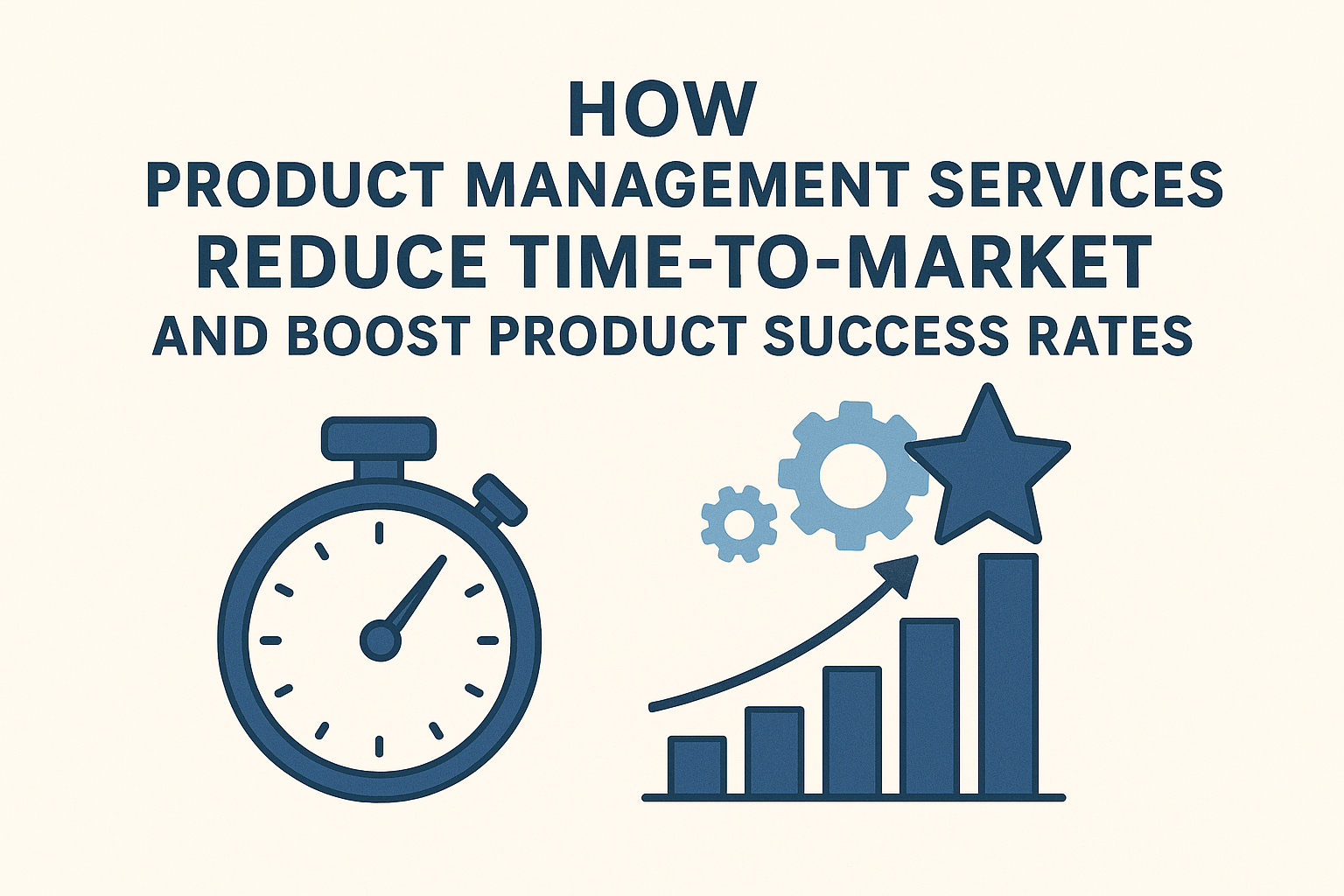 How Product Management Services Reduce Time-to-Market and Boost Product Success Rates