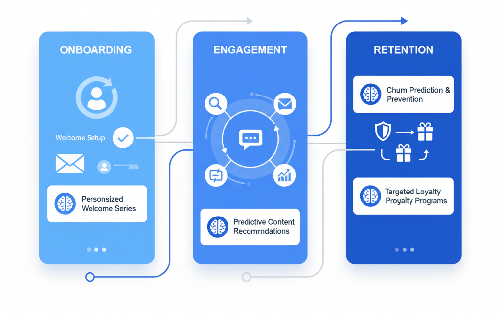 AI Automation in Customer Journeys: From Onboarding to Retention