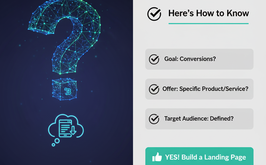 Should Your Brand Build a Landing Page?