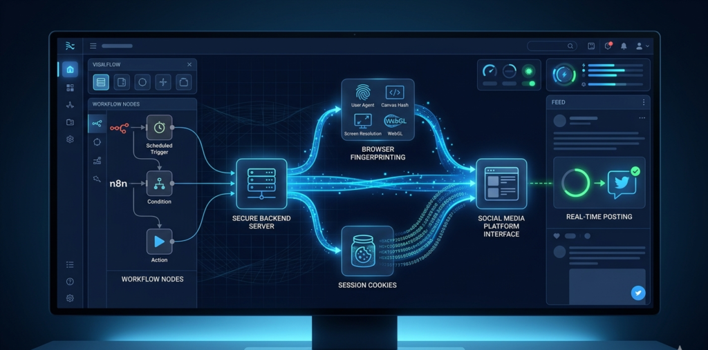 X Automation Service for API-Free Social Media Workflow